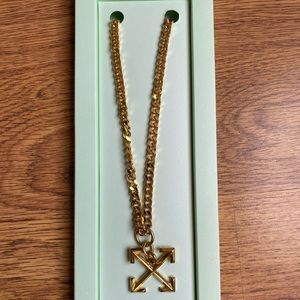 Off-White Gold Necklace